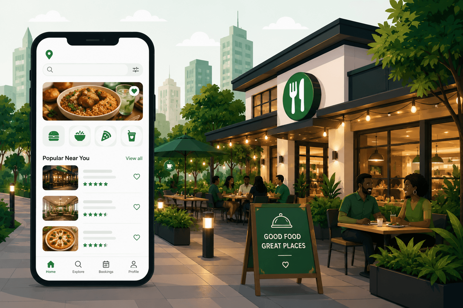 Restaurants on Jora