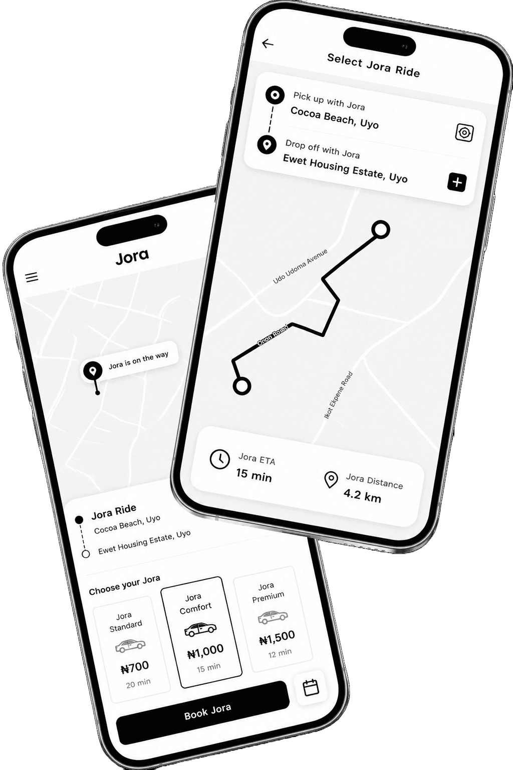 App mockups